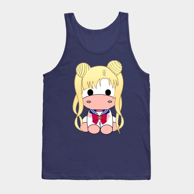 Pretty Guardian Sailor Moo Tank Top by flopculture